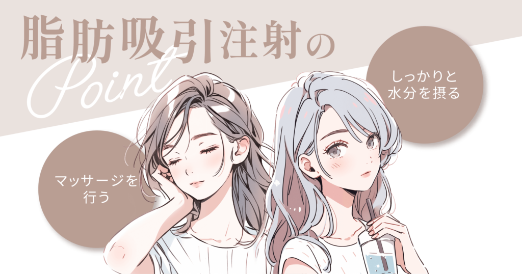 脂肪吸引注射のアフターケア